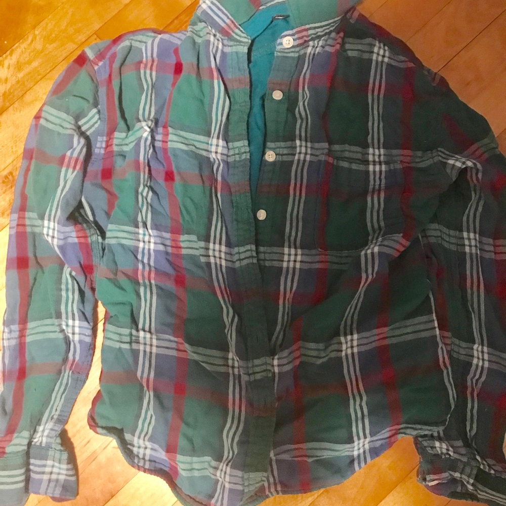 Green flannel